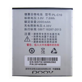 Smartphone Accu voor DOOV PL-C10