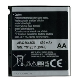 Accu voor Samsung Smartphone E848