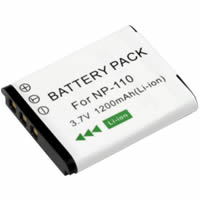 Accu voor Casio EXILIM EX-Z2000VT